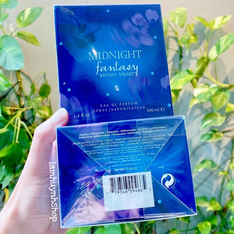 [ CHÍNH HÃNG] Nước hoa nữ MIDNIGHT FANTASY Britney Spear 100ml