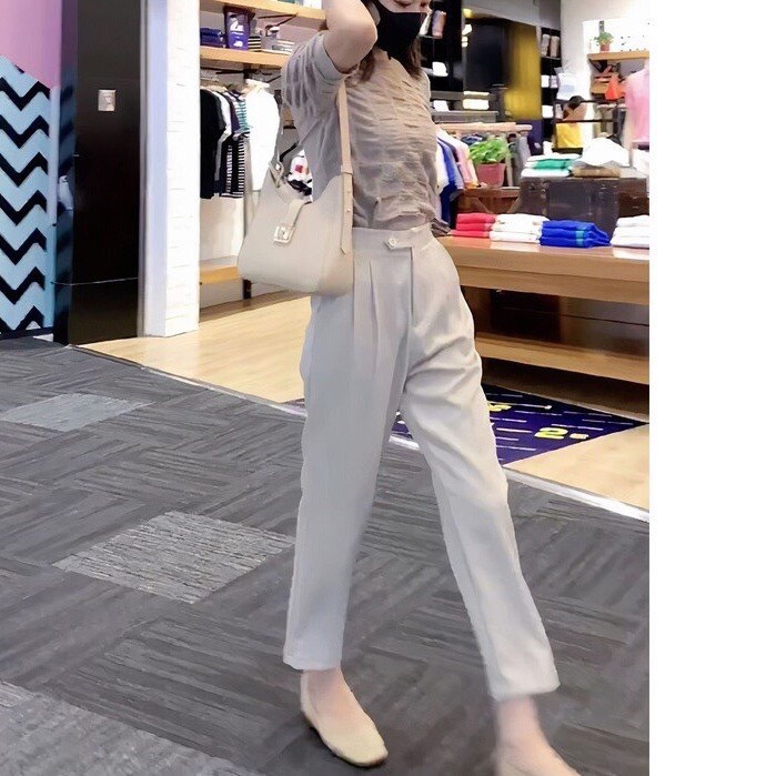 Bigsize quần tây baggy công sở dáng basic