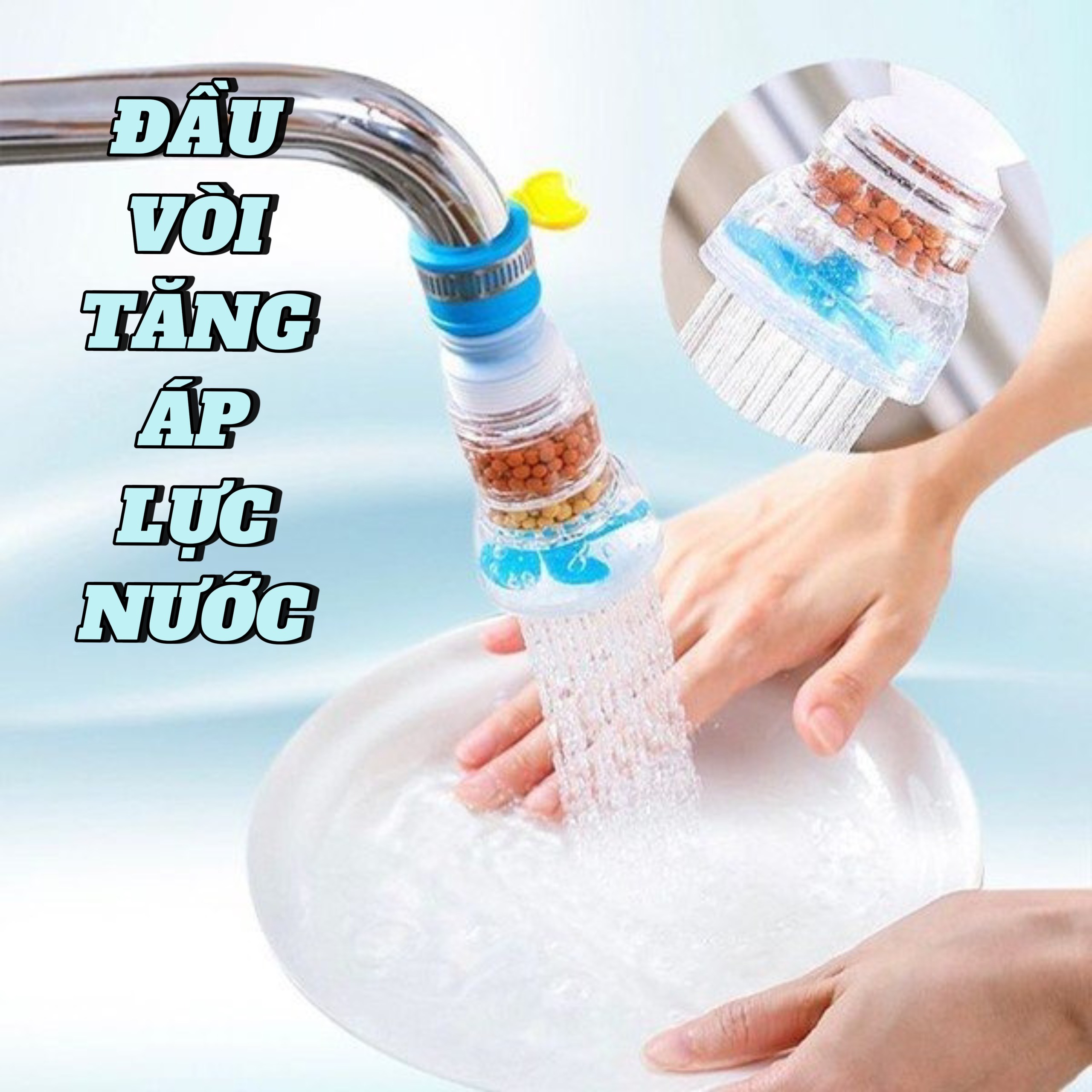 Vòi Nước Tăng Áp Lực Có Khóa - Đầu Vòi Tăng Áp Kiêm LỌC nước tại bồn rửa chén, vòi lọc nước, dụng cụ lọc nước, vòi nước, đầu vòi lọc nước, vòi nước xoay 1080, vòi nước thay thế, vòi nước tăng áp, vòi nước mở rộng,
