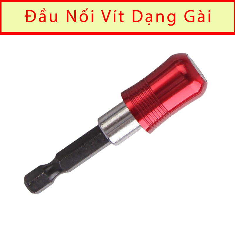 Đầu Nối Vít Nhanh Màu Đỏ Dài 6cm