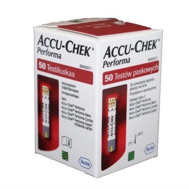 Que thử đường huyết Accu Check Perfoma (50 Test)