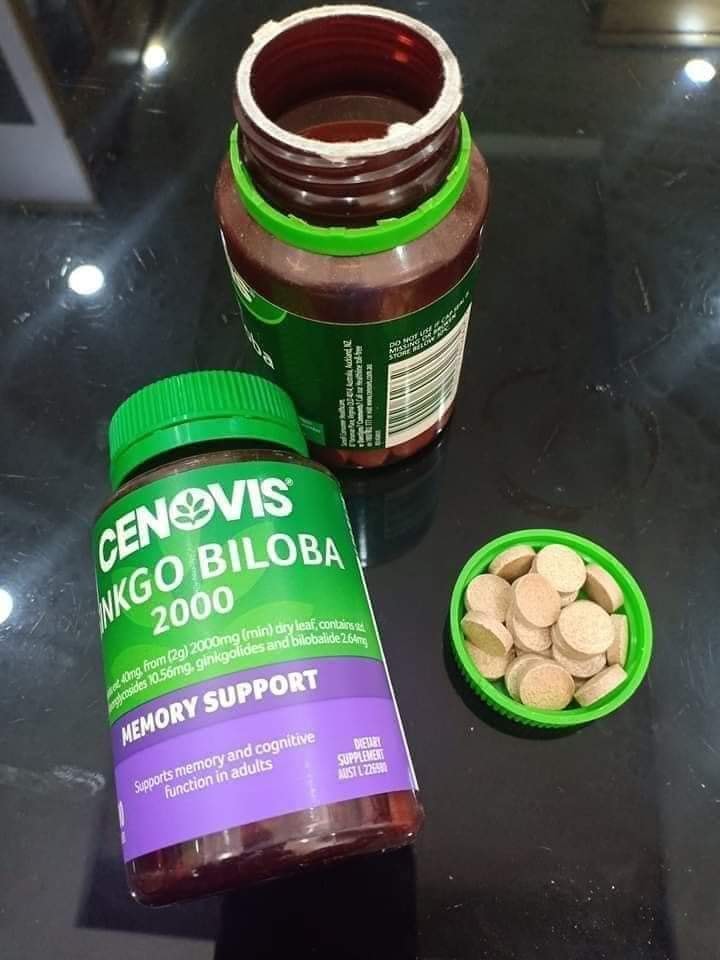 bổ não Cenovis Ginkgo Biloba 2000