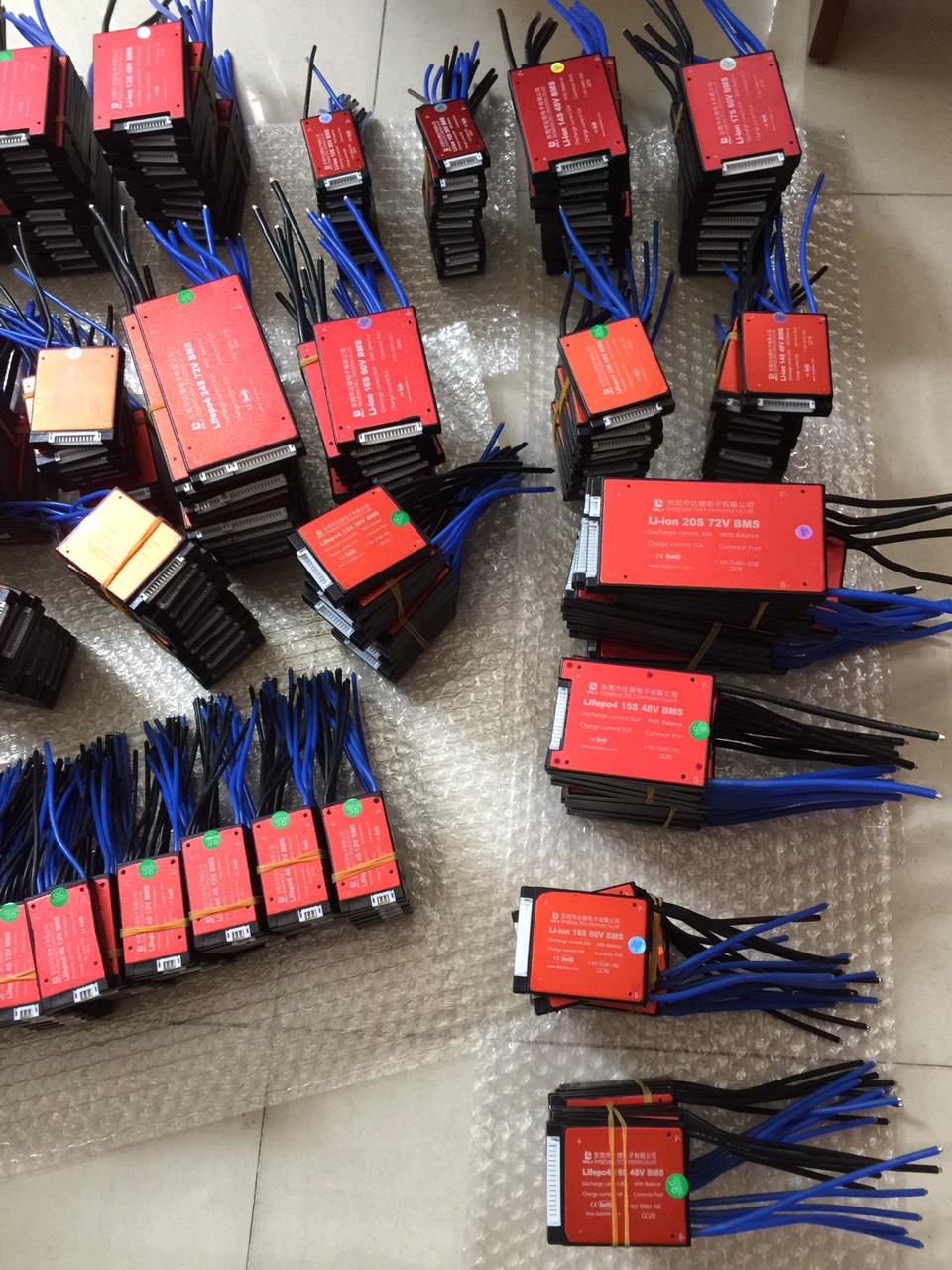 Mạch bảo vệ pin lithium Li ion 16S 60V 30A
