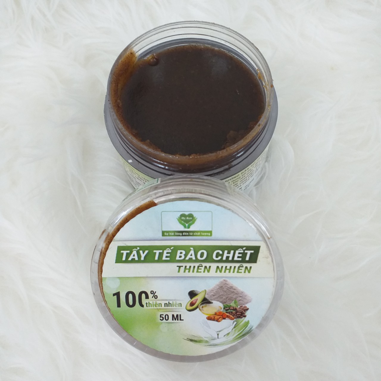 Tẩy tế bào chết vùng mặt Mẹ Ken 50ml
