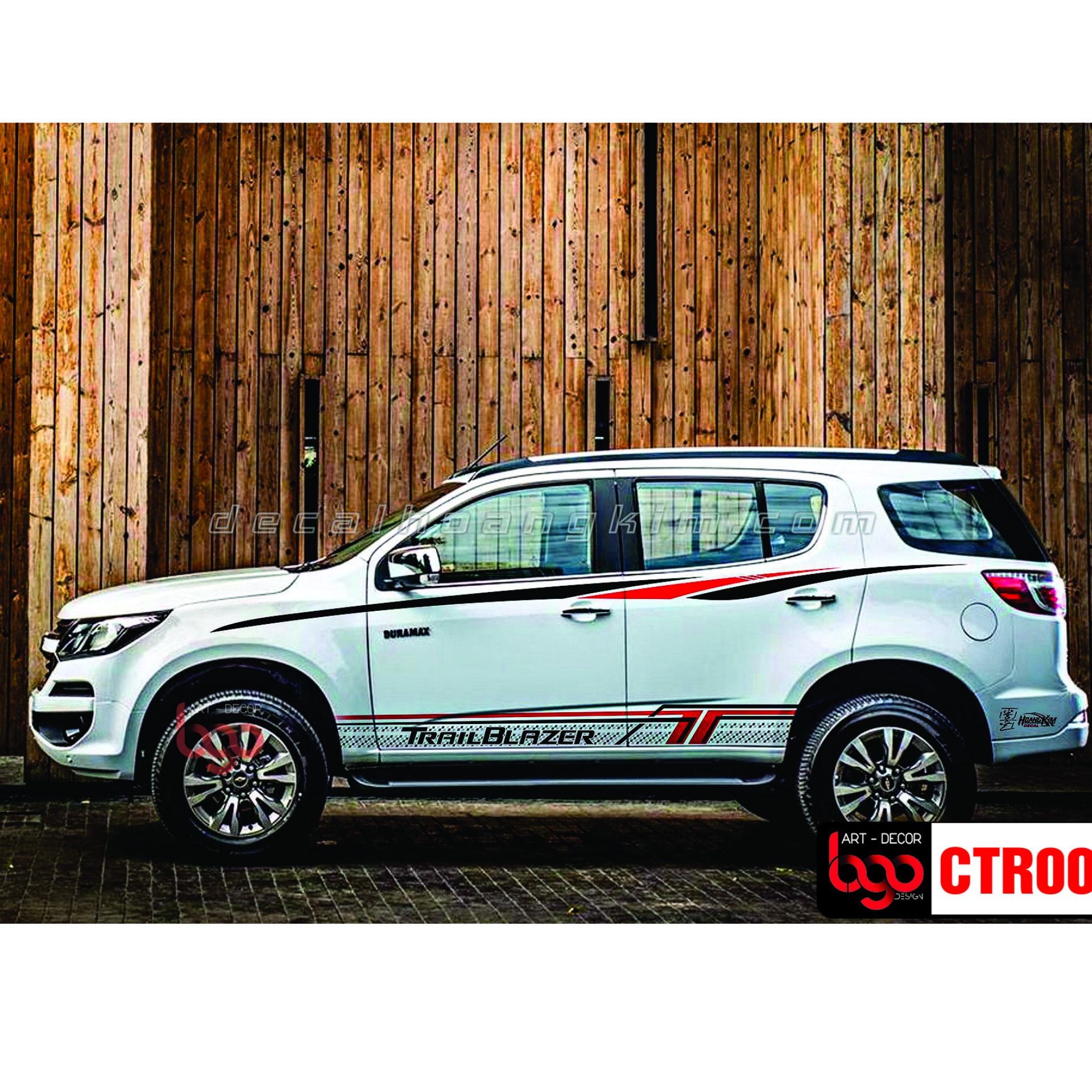 Tem xe Chevrolet Trailblazer - CTR002