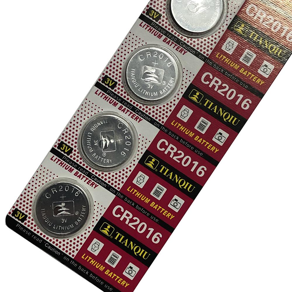 Vỉ 5 pin cúc Lithium 3V CR2016