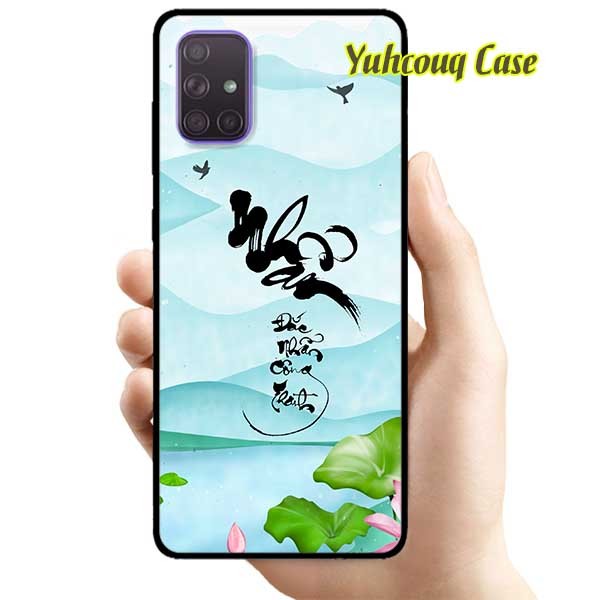 [HCM]Ốp Lưng Dành Cho Samsung A51 -  Thư Pháp Nhẫn