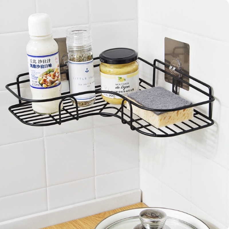 Kệ góc gắn tường sắt 27x27x6cm