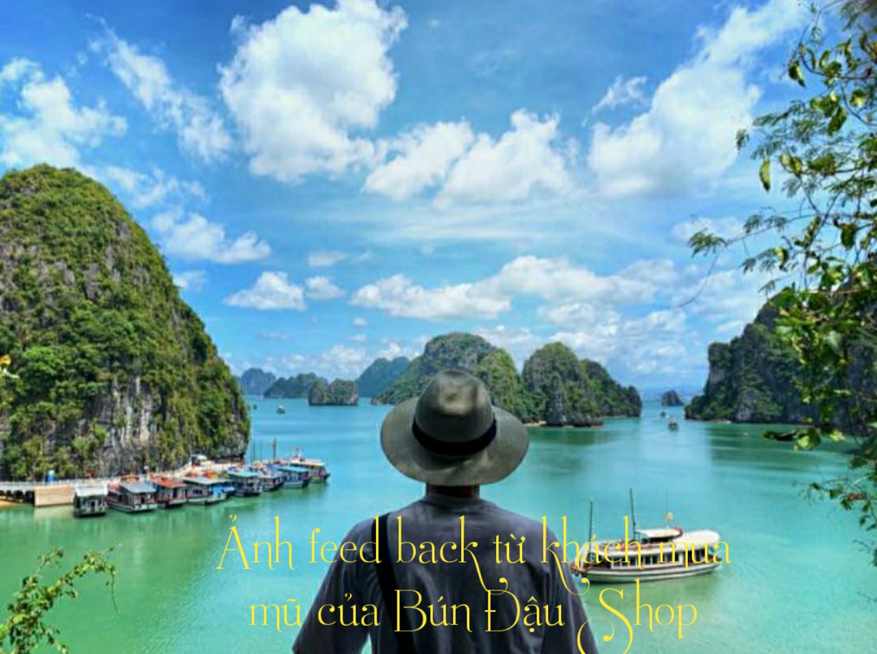 Mũ Phớt Cói Panama Unisex