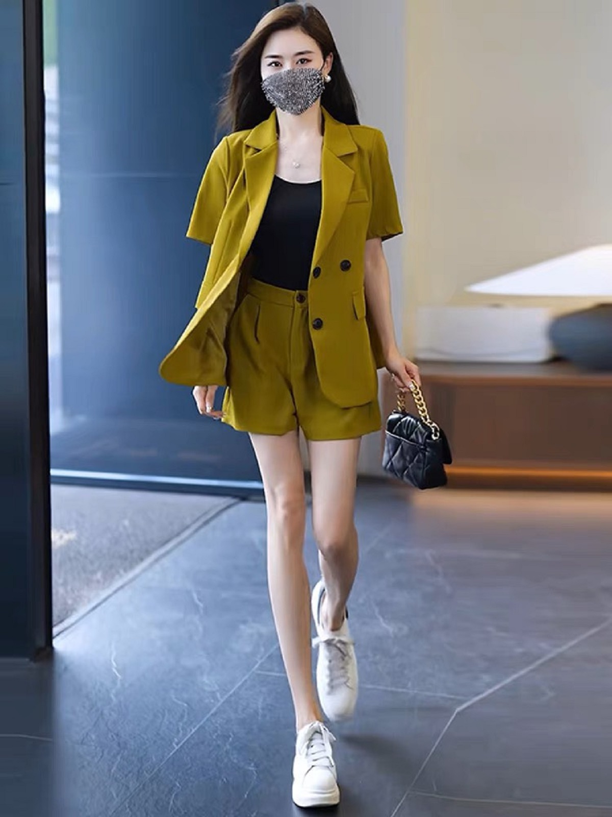 Sét vest đùi kèm áo trong