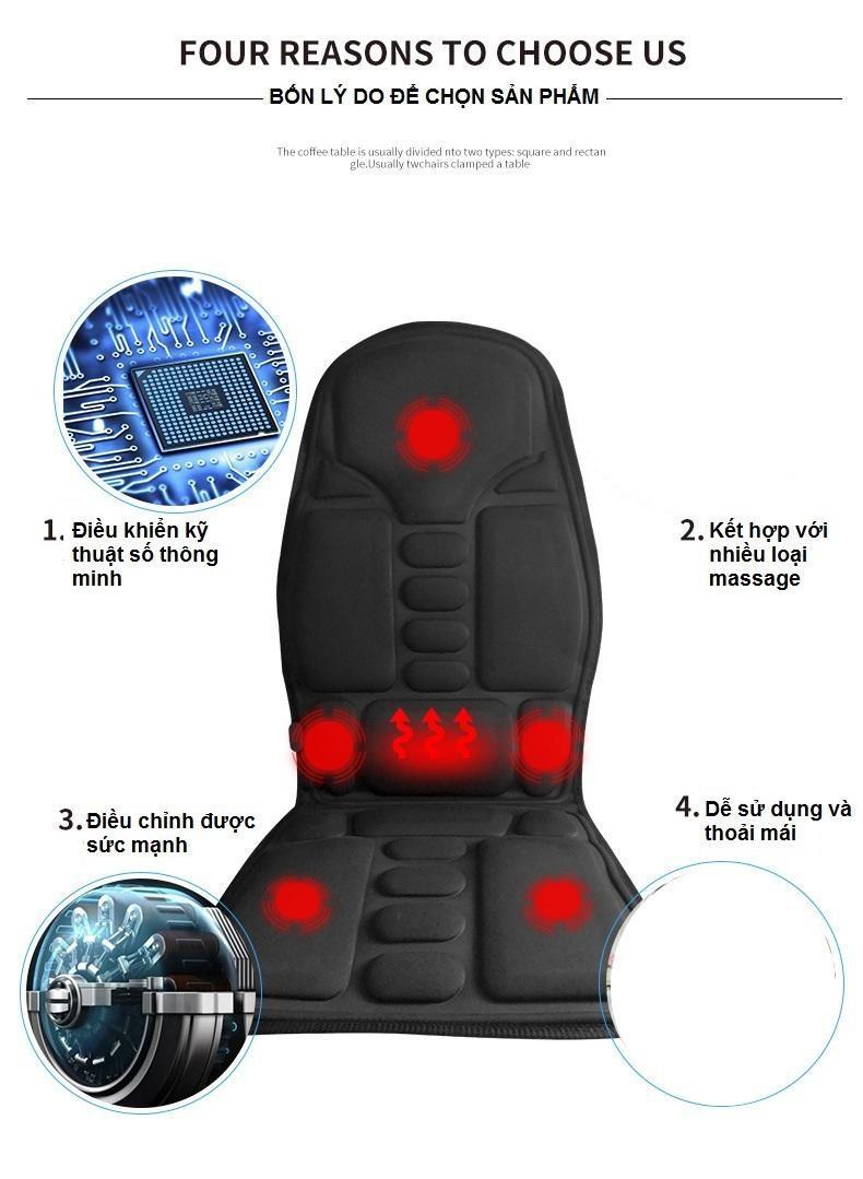 Đệm Massage Đa Năng Toàn Thân Robotic Cushion HANLN