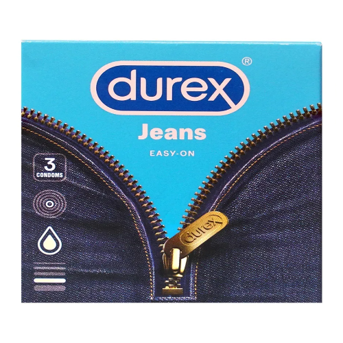 Bao Cao Su Durex Jeans Easy-On Hộp 3 Cái