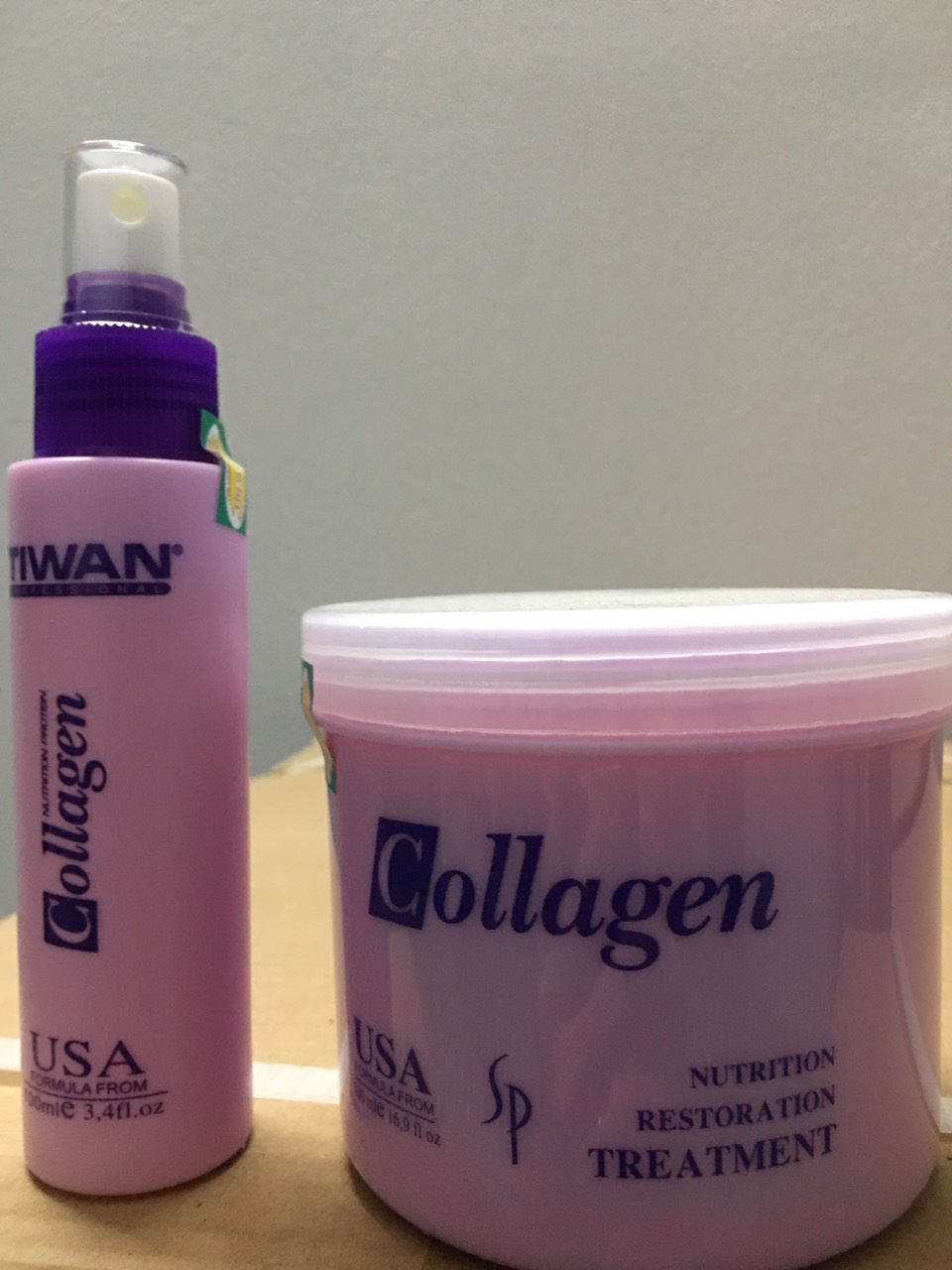 [HCM]Kem hấp ủ tóc collagen ( tặng kèm sữa dưỡng tóc )