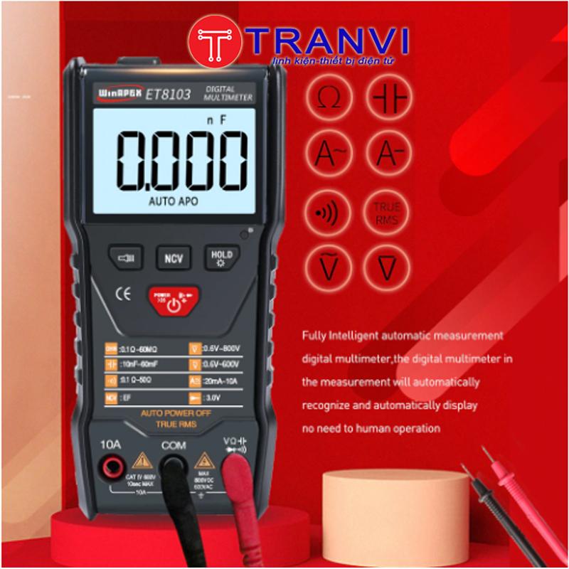 Đồng hồ vạn năng tự động WinAPEX- ET 8103