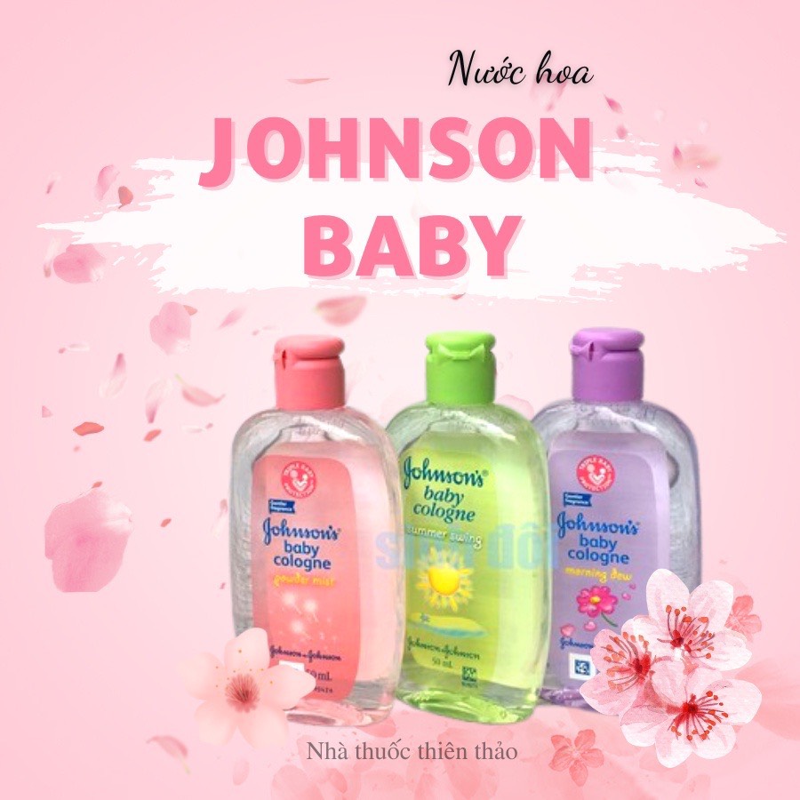 Nước hoa cho bé Johnson s Baby chai 50ml