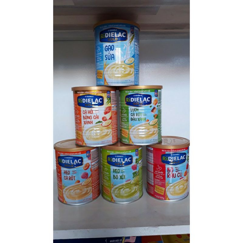 Bột ăn dặm Ridielac Vinamilk đủ vị 350g
