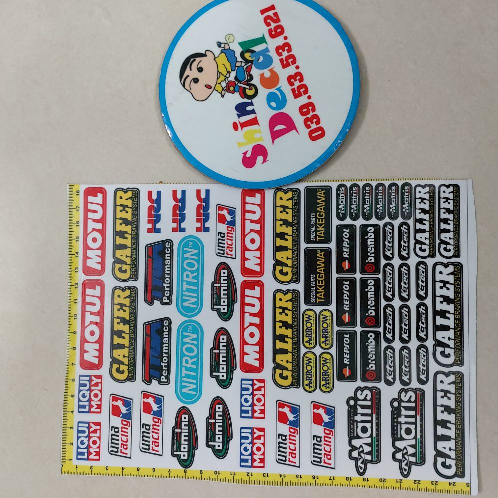 [HCM]Trọn bộ logo nhỏ kích thước bộ 18x25cm