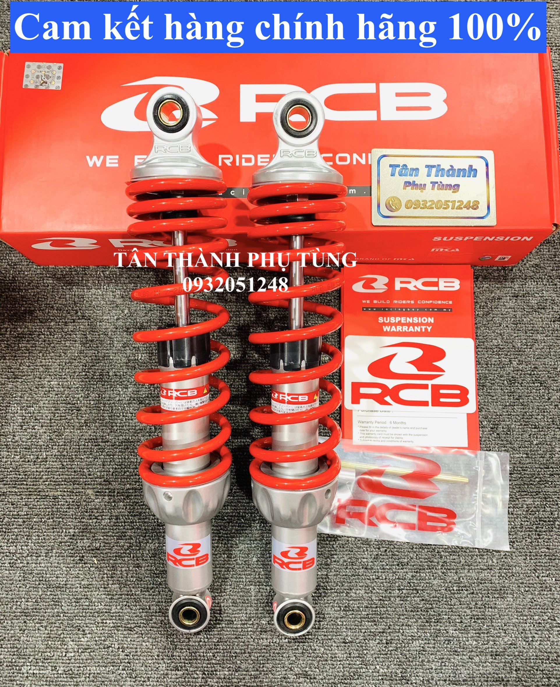 Phuộc rcb a2 wave, dream, future,axelo chính hãng