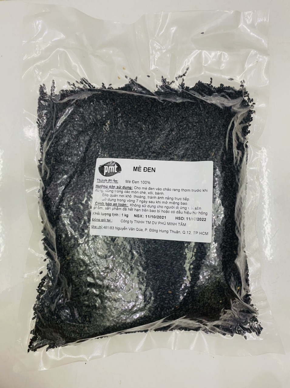 Mè đen Phú Minh Tâm (Túi 1kg)