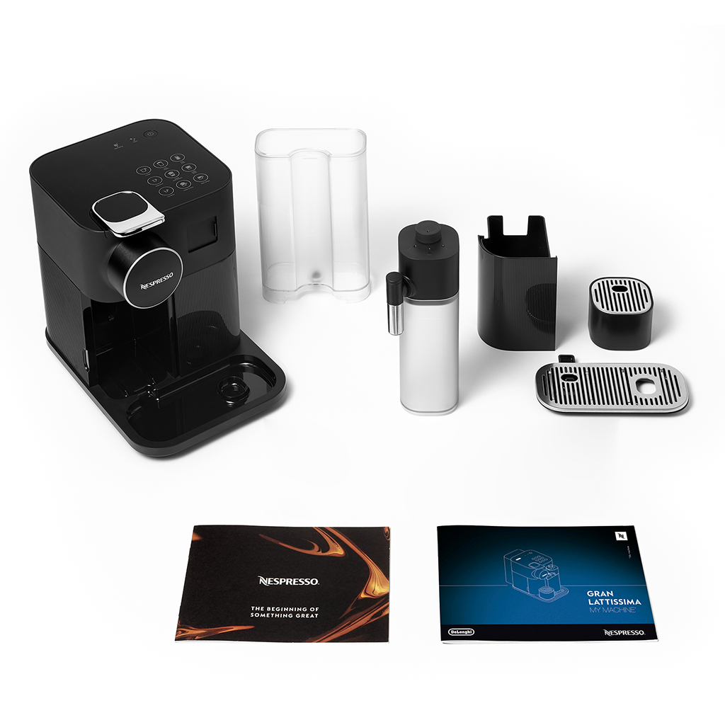 Máy pha cà phê viên nén Nespresso Gran Lattissima - Đen