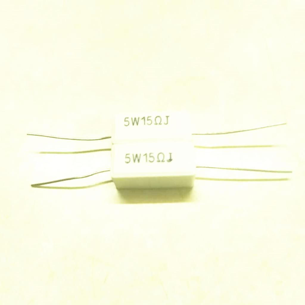 [HCM]Điện trở sứ 5W15ohm 5 cái