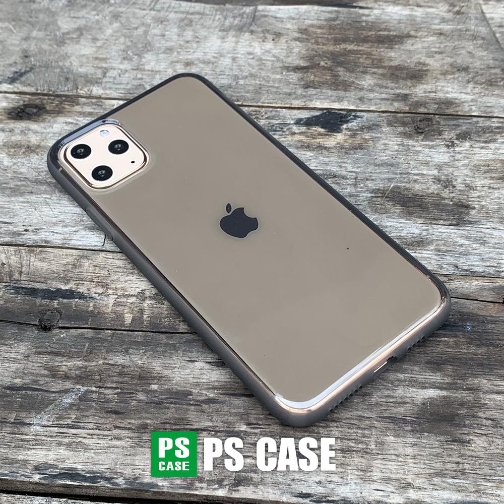 Ốp lưng dẻo chống sốc cao cấp dành cho iPhone 11 Pro Max - Màu đen mờ - PS Case Phân Phối