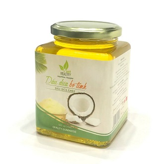 Dầu dừa Ghee tinh khiết Viethealthy 500ml