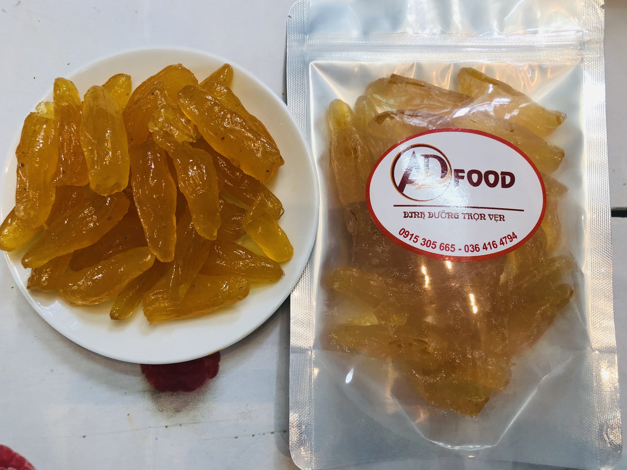 500g khoai lang sâm sấy dẻo Đà Lạt thơm ngon
