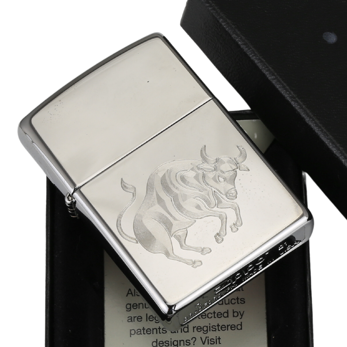 Bật Lửa Zippo Khắc 12 Cung Hoàng Đạo Kim Ngưu - Taurus
