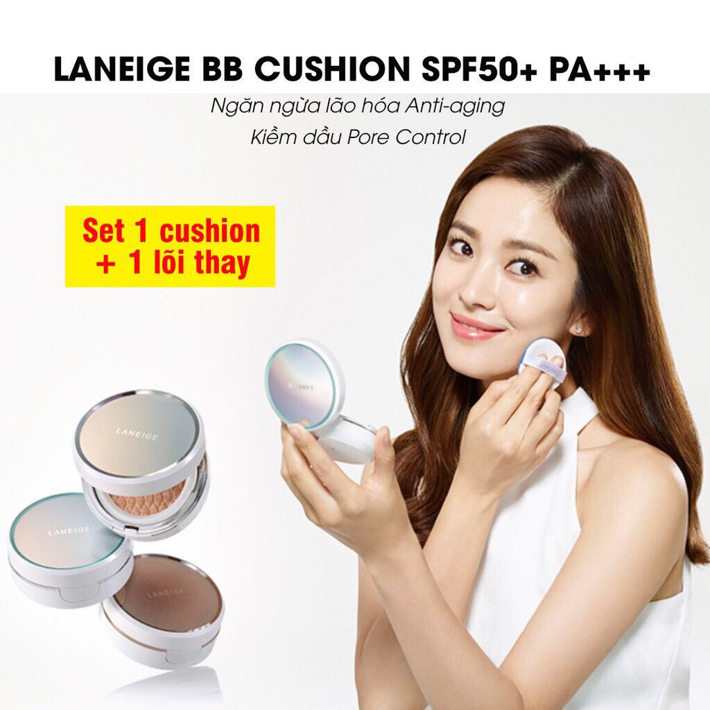 Phấn nước Laneige BB Cushion Pore Control