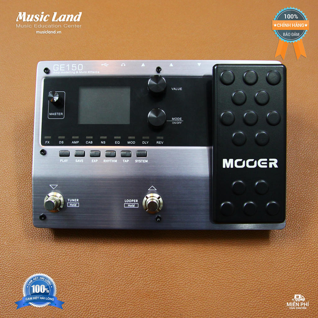 Phơ Đàn Guitar Điện Mooer GE150 – Chính Hãng