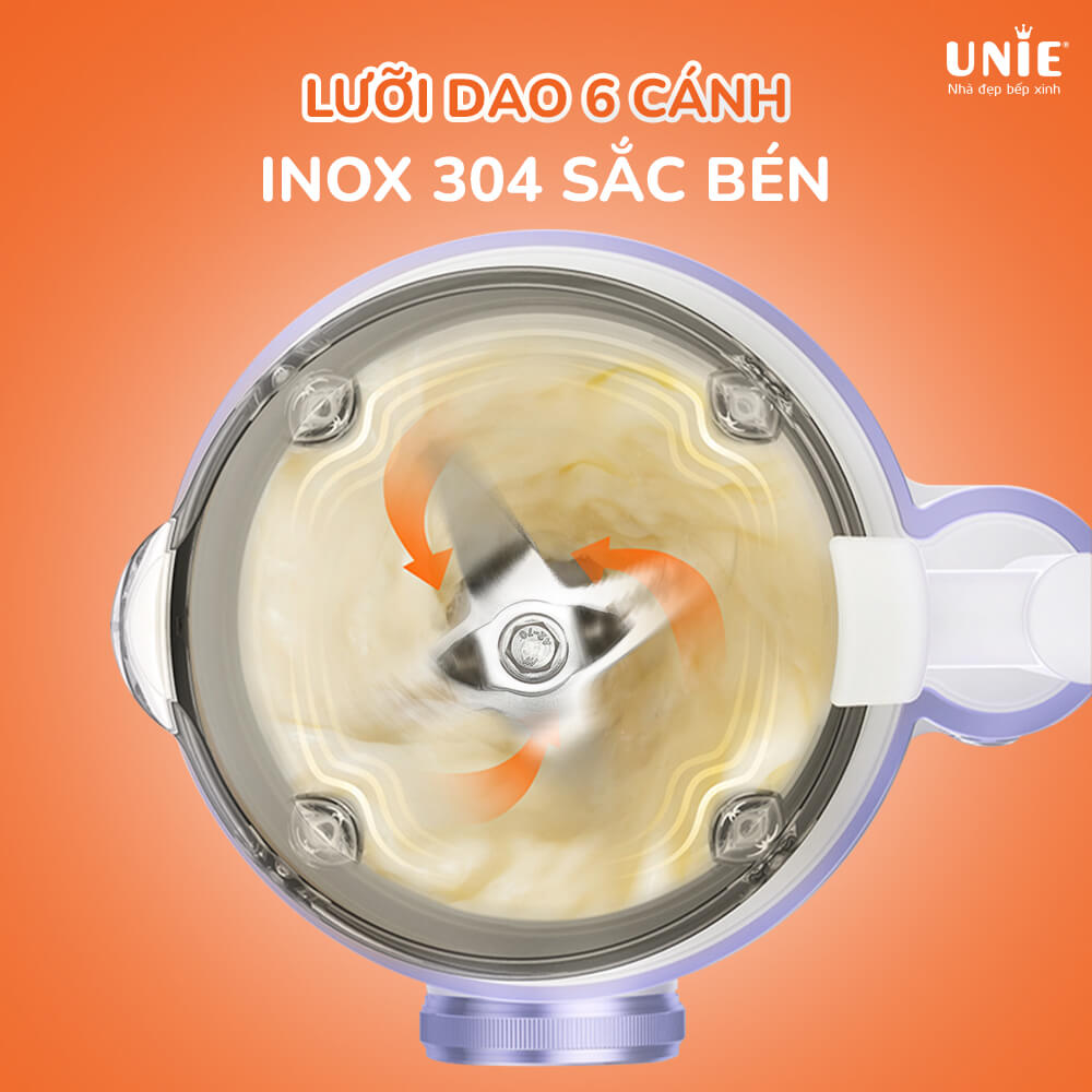 Máy làm sữa hạt UNIE UMB08