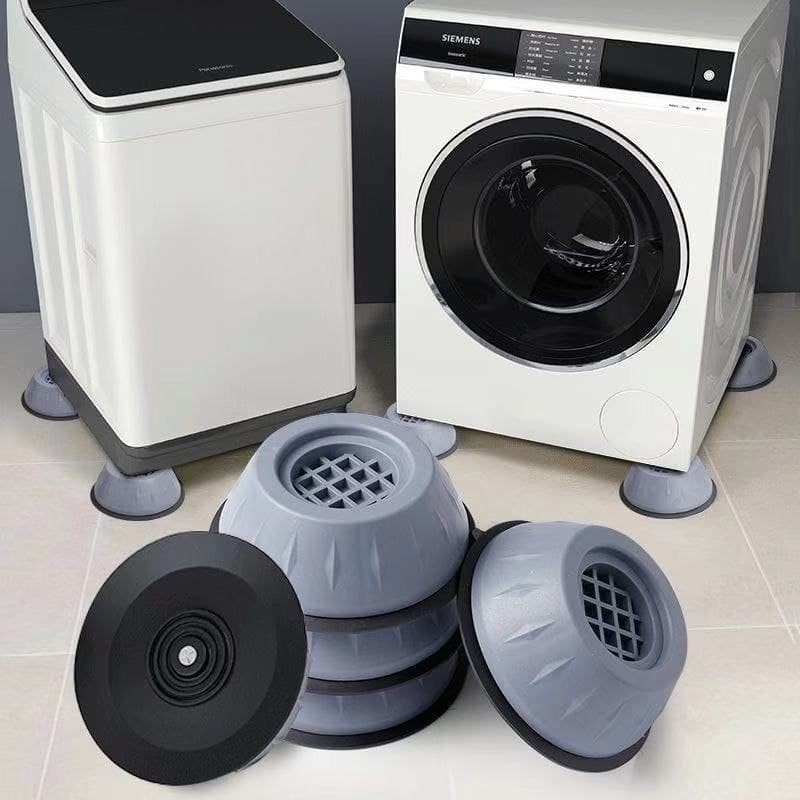 Sét 4 đế cao su kê chân, chống rung lắc cho máy giặt, máy rửa bát, sét 4 đế chống rung máy giặt, tủ lạnh...