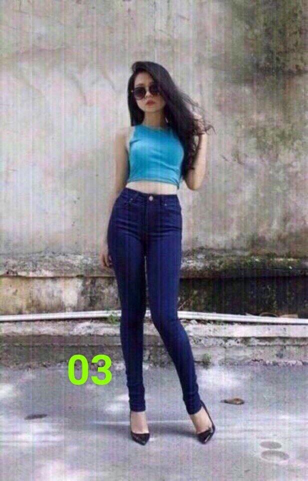 QUẦN JEAN NỮ LƯNG CAO SIÊU GIÃN 0304