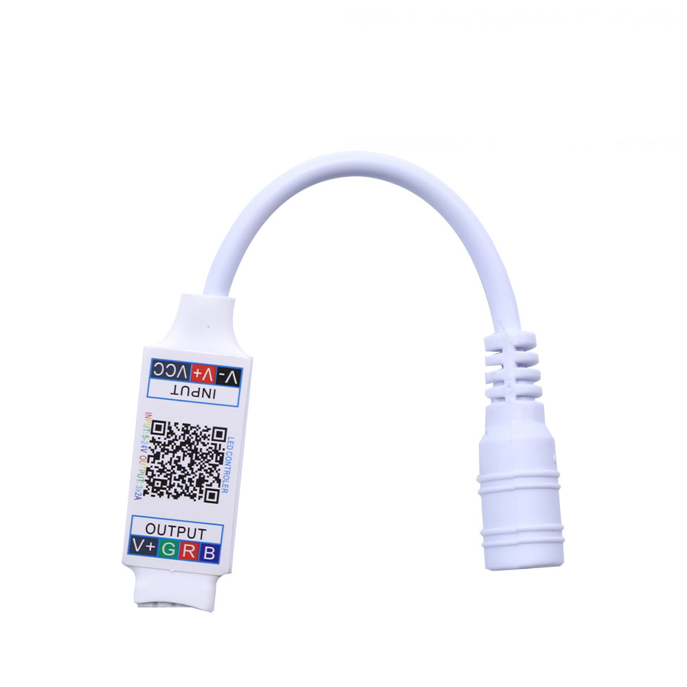 Mini USB DC 5v 12v 24V Mini RGB Bluetooth dimmer led music Bluetooth Smart App Controller control for RGB LED strip light controller RGB Bluetooth Mini LED light regulator