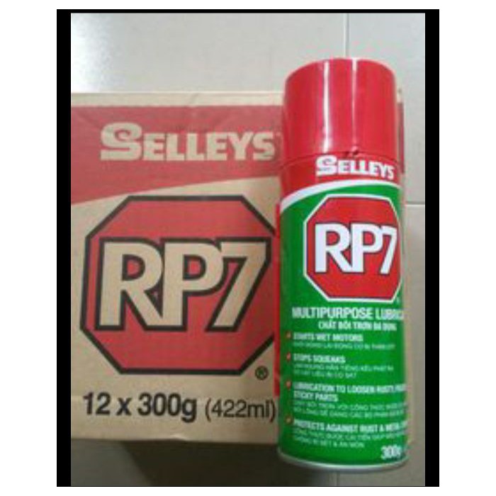 RP7 chai trống rỉ xét