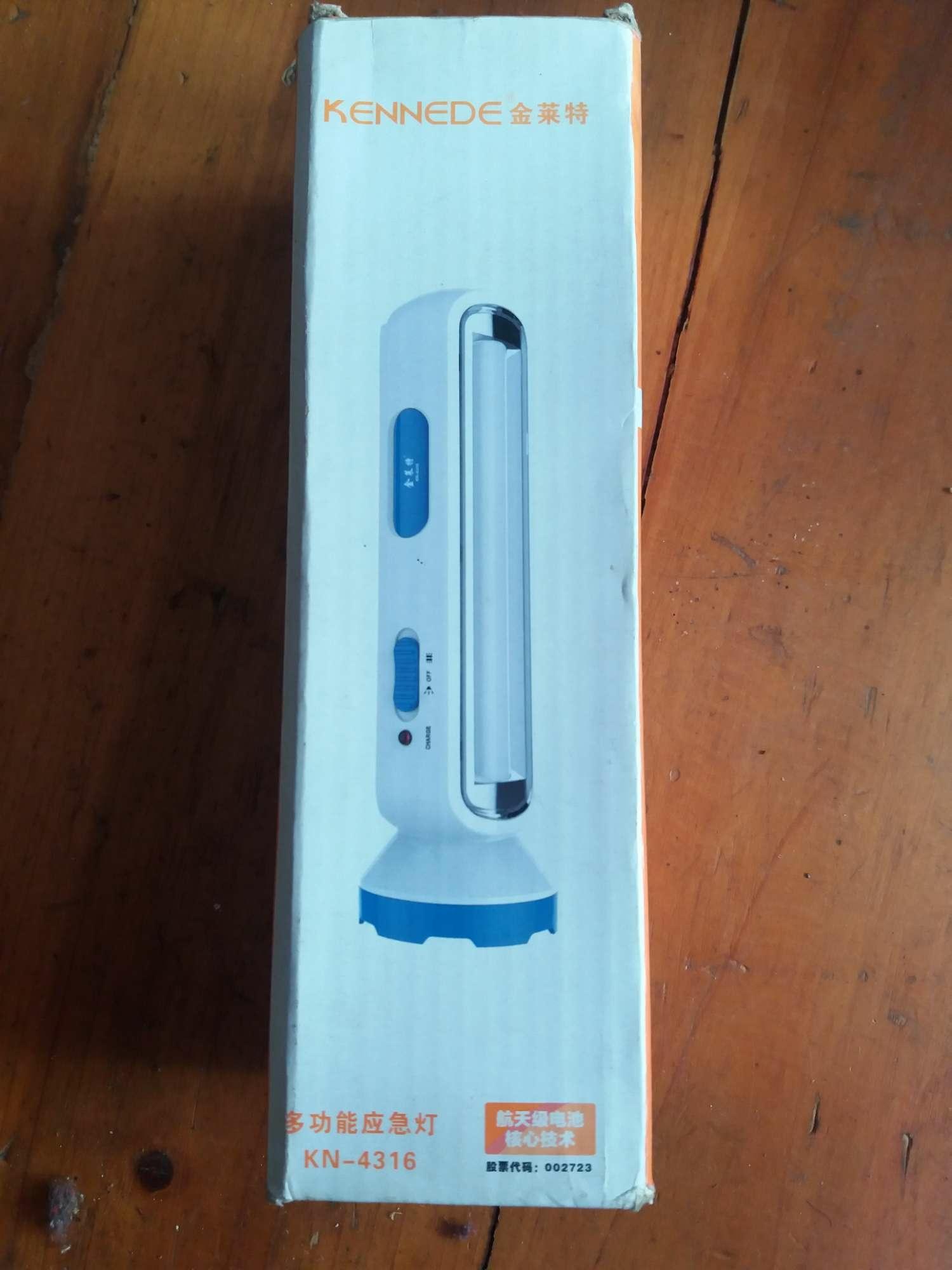 Đèn pin, đèn led tích điện 2in1 KN 4316