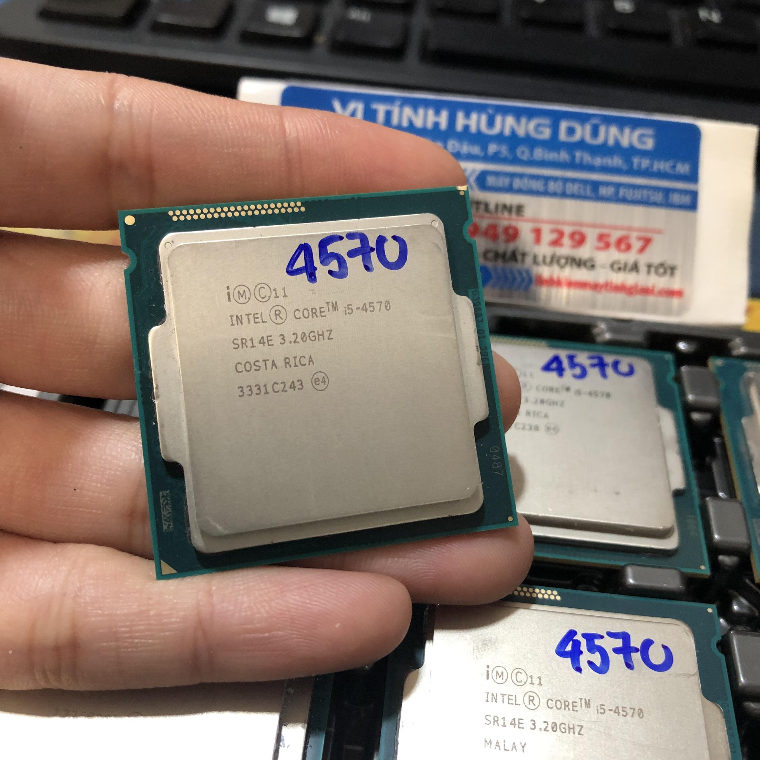 CPU CORE I5 4570 1150, cpu máy tính