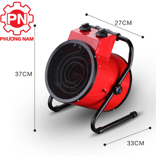 Máy sấy gió nóng bằng điện trở 3kw