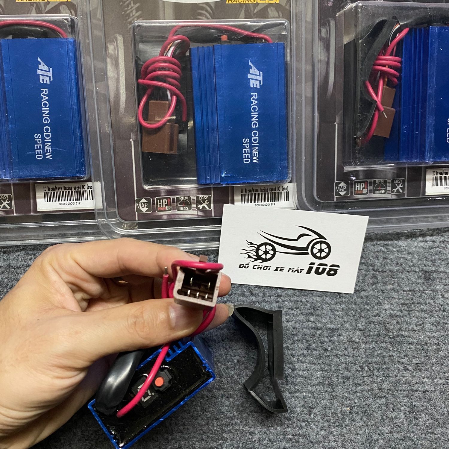 ic độ lửa bình 8 map chạy sân ATE cho dream wave 100cc - ic độ chỉnh 8 map