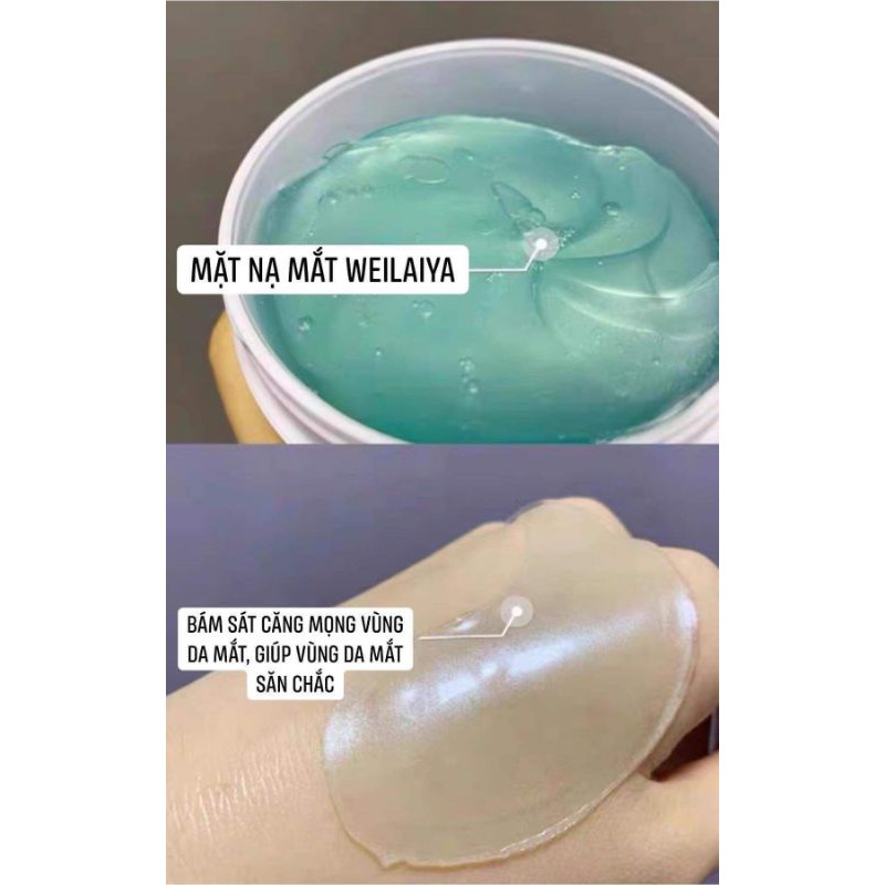 Mặt nạ mắt WEILAIYA mờ thâm xóa nhăn mắt