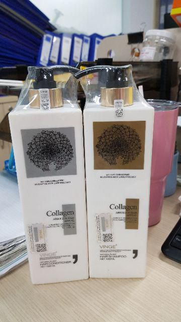 [ XẢ KHO ] Combo Dầu Gội Xả COLLAGEN VINGE