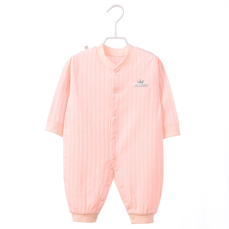 Body Liền Thân Dài Tay Cotton Cho Bé Trai Và Bé Gái Sơ Sinh Từ 3-14Kg Hàng Đẹp Xuất Hàn