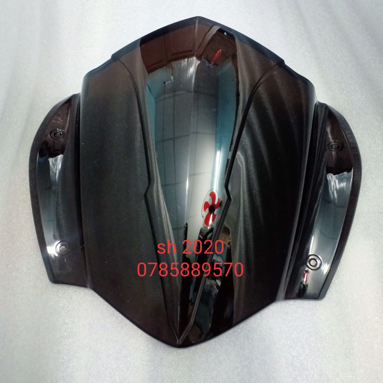 MÃO CHẮN GIÓ SH 2020/ SH350I  Pha lê trong suốt màu trà