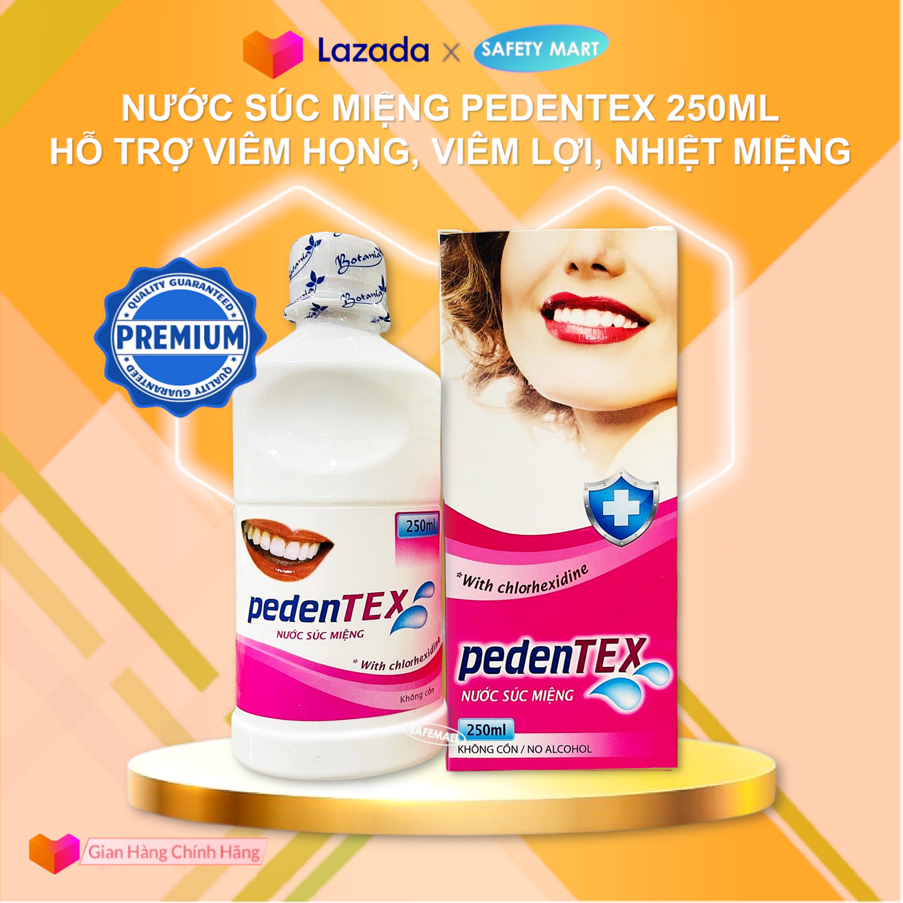 Box 250ml mouthwash pedentex Botania prevents sore throat, tooth decay, reduce bad breath with smokers, prevent bleeding leg gear from herbs, bottle 250ml-genuine goods safety Mart official