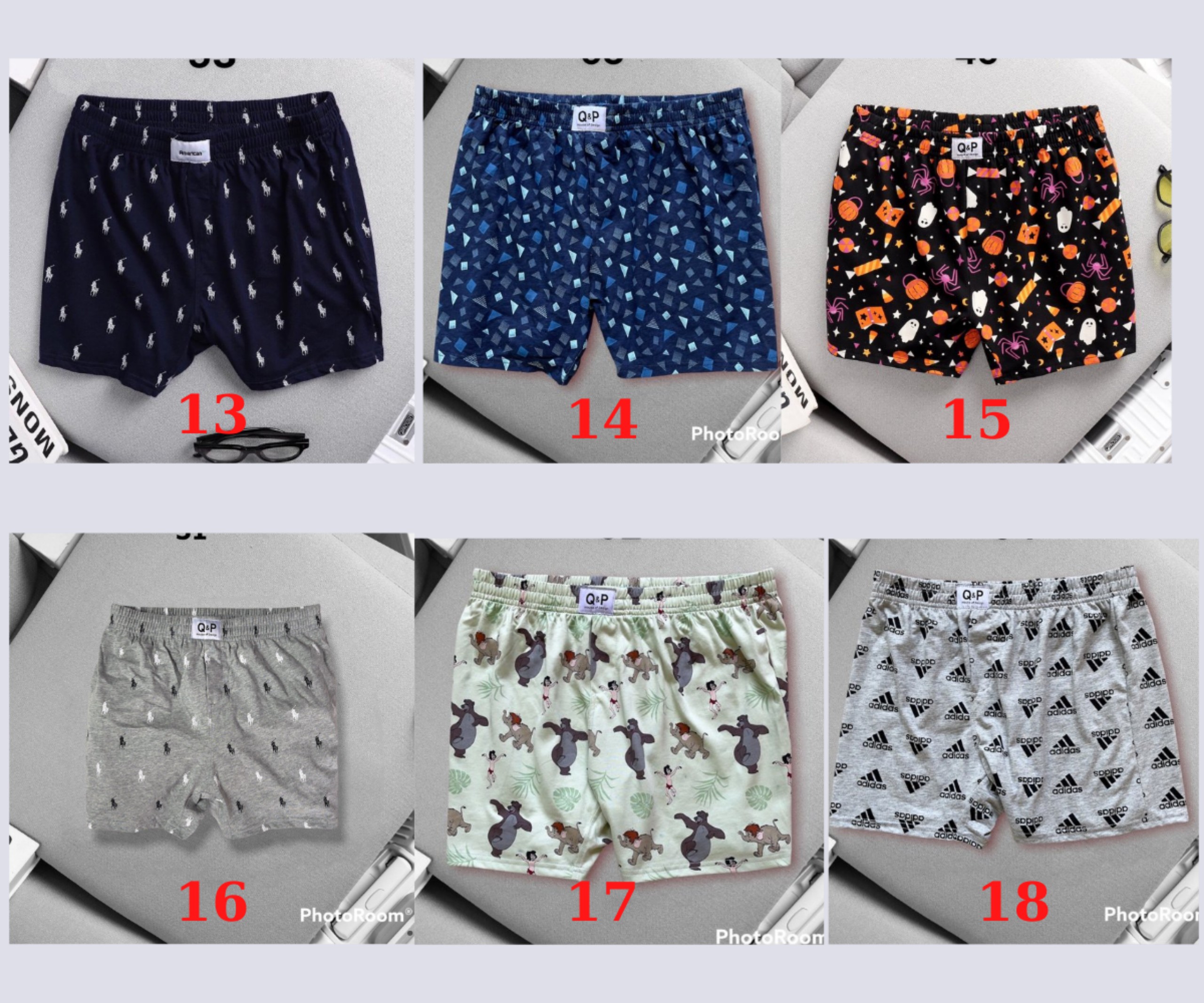 Quần Đùi Ngủ Nam Chất Cotton