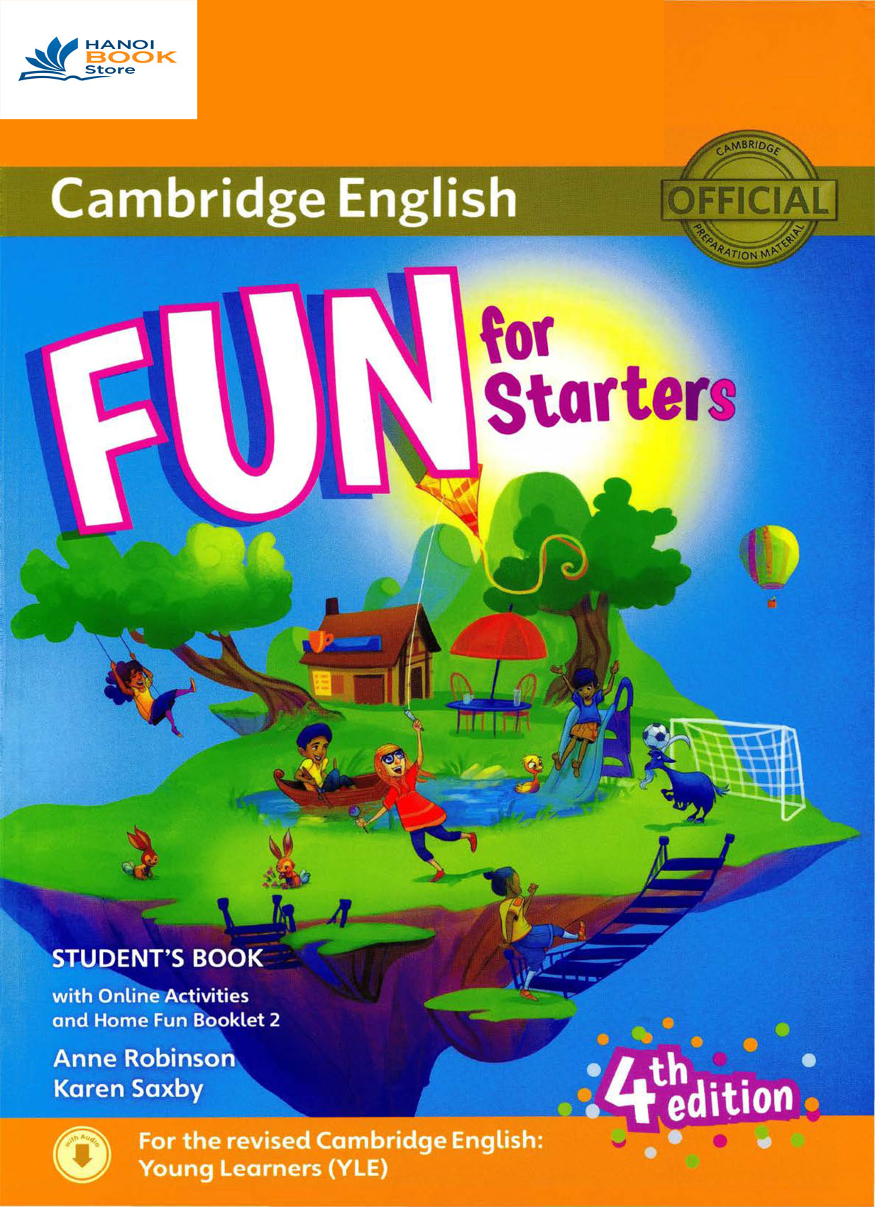 Sách Fun For Flyers, Movers, Starters Student's Book (sách màu)