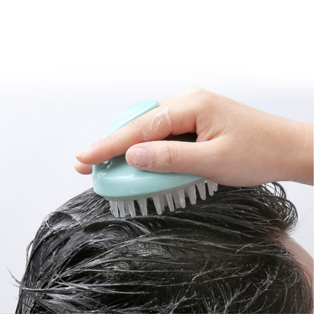 Lược Gội Đầu Massage Silicon