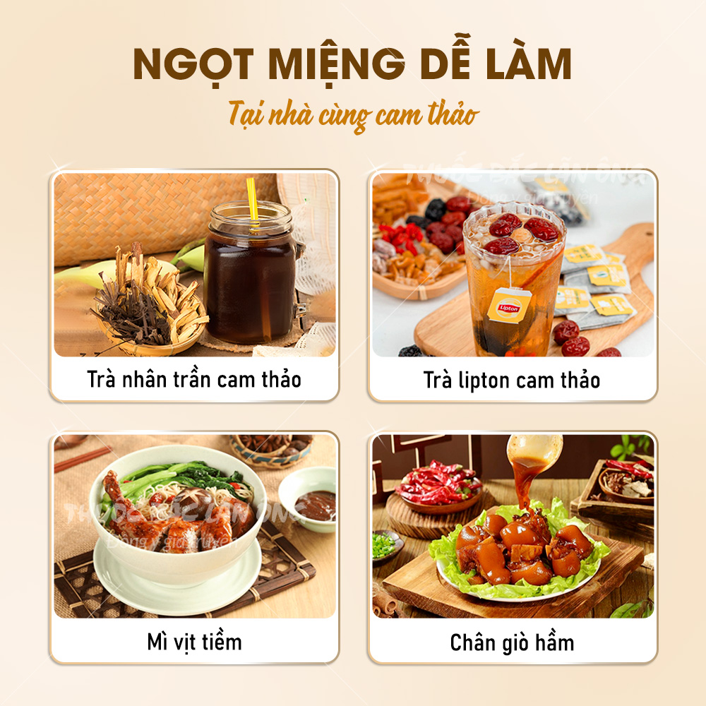 Cam thảo khô thái lát 1kg (Trà cam thảo giải nhiệt, dưỡng nhan)