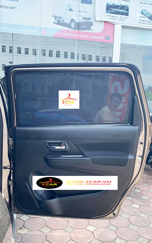 [RÈM LOẠI 1] Rèm Che Nắng Nam Châm Xe Suzuki XL7 Chuẩn Form Se Khít